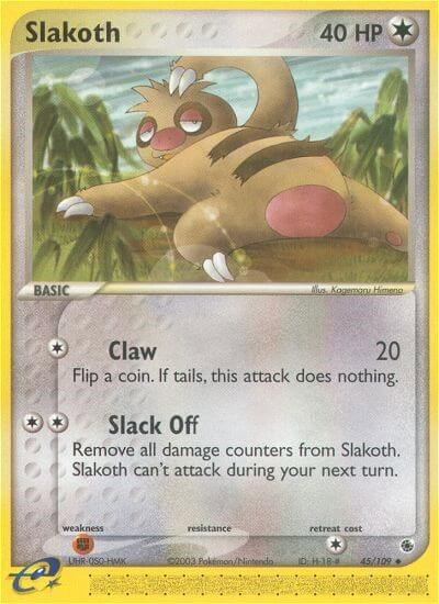 Slakoth 45 — EX Ruby & Sapphire