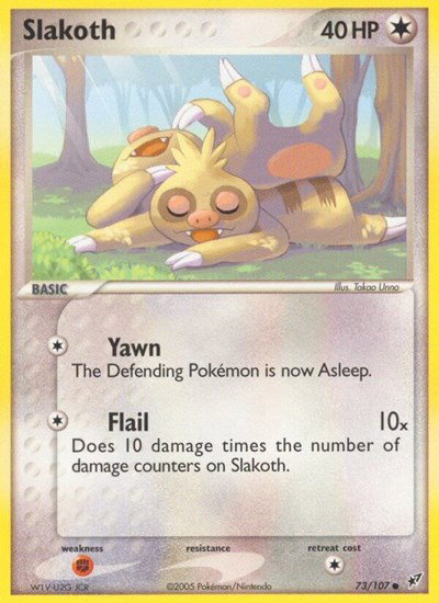 Slakoth 73 — EX Deoxys