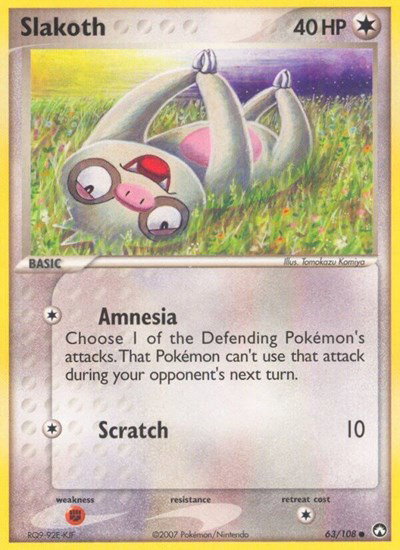 Slakoth 63 — EX Power Keepers