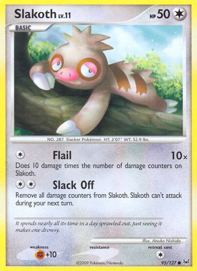 Slakoth 95 — Platinum