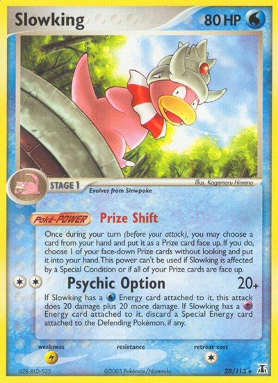 Slowking 28 — EX Delta Species