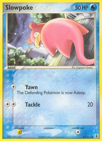 Slowpoke 83 — EX Delta Species
