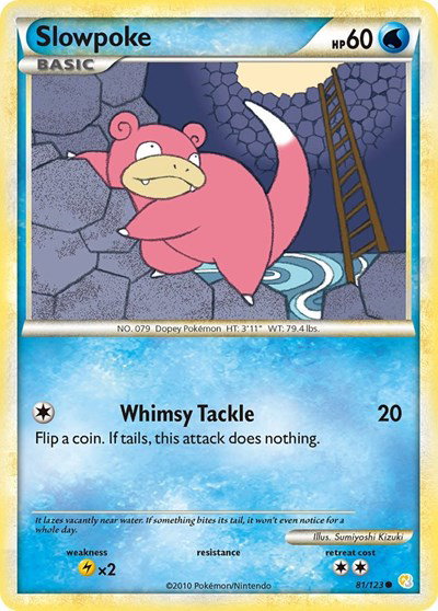 Slowpoke 81 — HeartGold SoulSilver