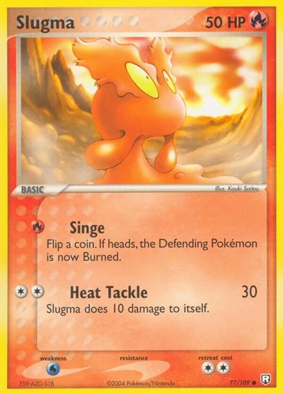 Slugma 77 — EX Team Rocket Returns
