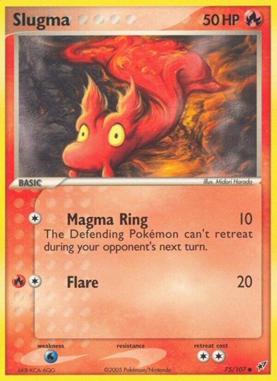 Slugma (75) 75 — EX Deoxys