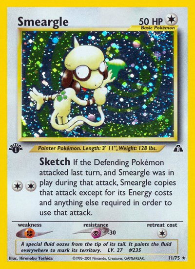Smeargle (11) 11 — Neo Discovery
