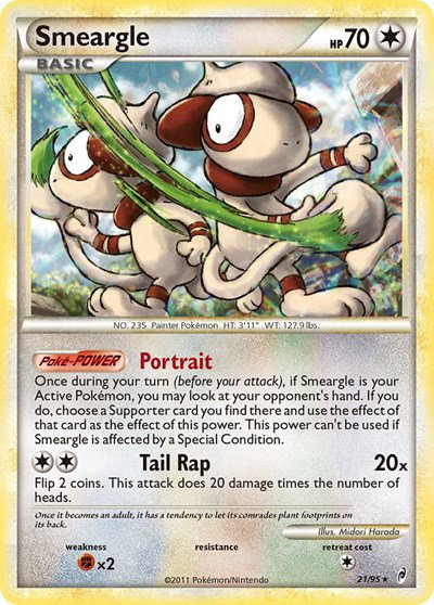 Smeargle 21 — Call of Legends