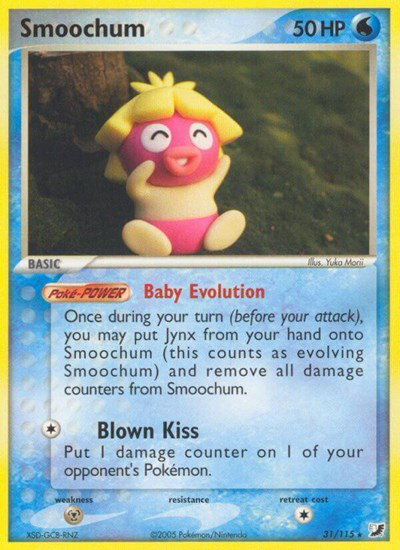 Smoochum 31/115 — EX Unseen Forces