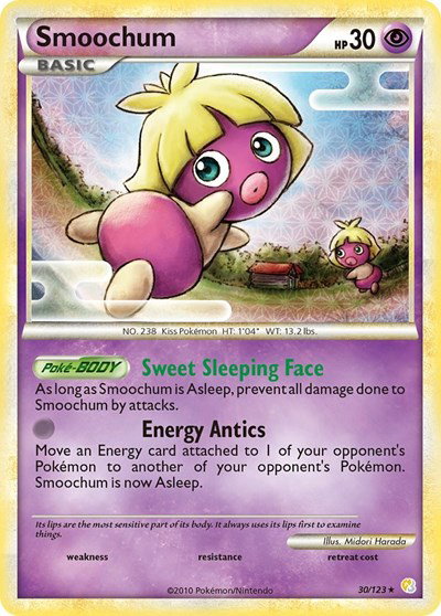 Smoochum 30 — HeartGold SoulSilver