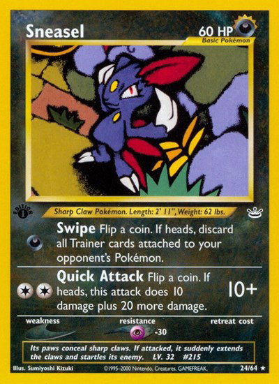 Sneasel 24 — Neo Revelation