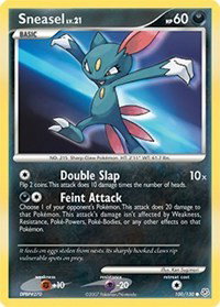 Sneasel 100 — Diamond and Pearl