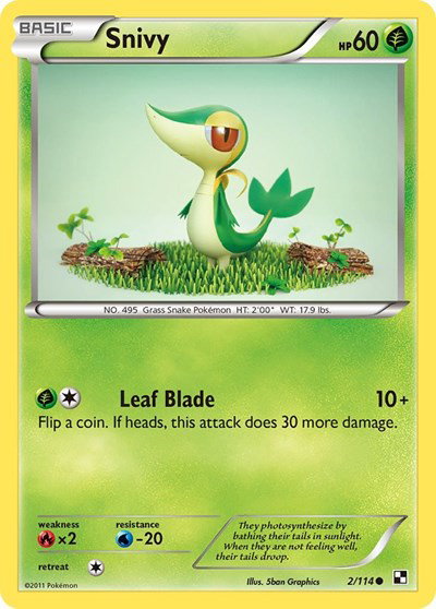 Snivy 2 — Black and White