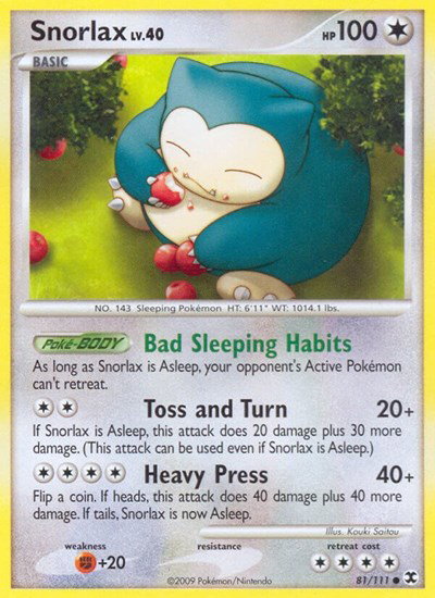 Snorlax (81) 