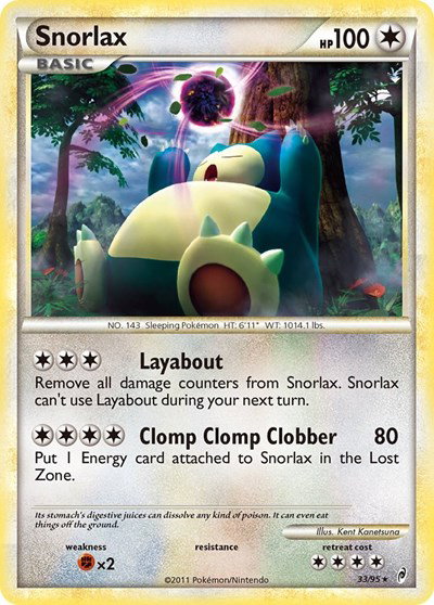 Snorlax 33 — Call of Legends