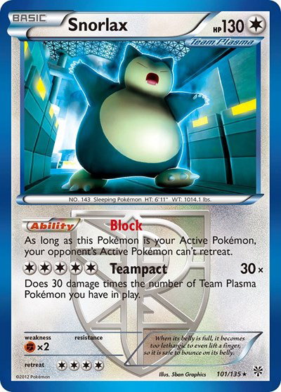 Snorlax (Team Plasma) 