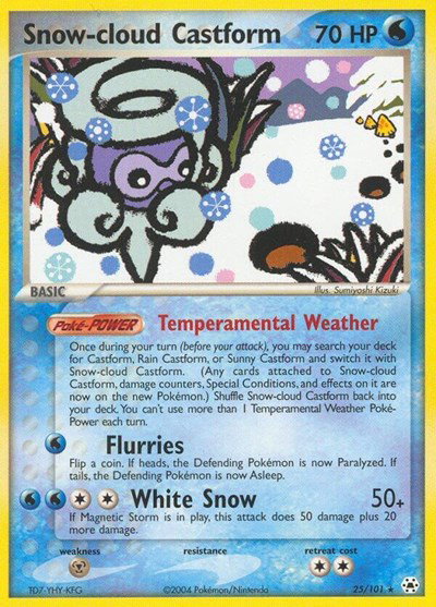 Snow 25 — EX Hidden Legends