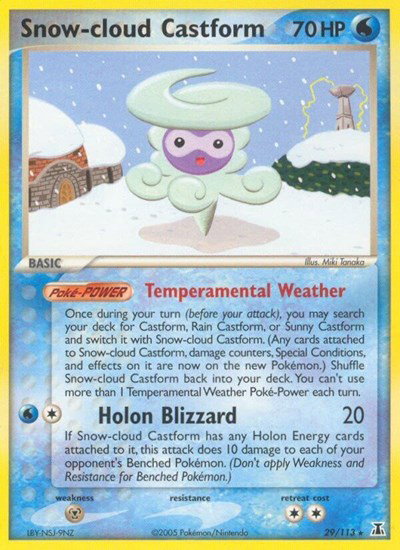 Snow 29 — EX Delta Species