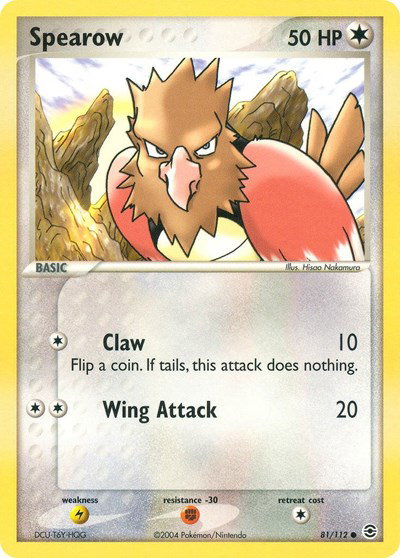 Spearow 81 — EX FireRed & LeafGreen