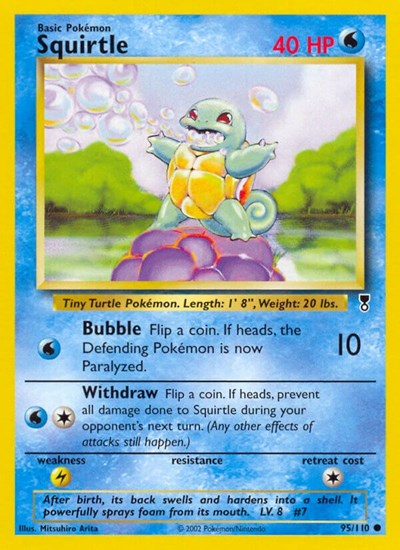 Squirtle 95 — Legendary Collection