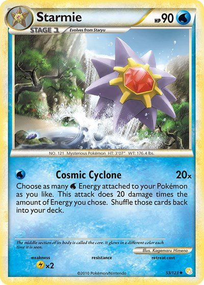 Starmie 53 — HeartGold SoulSilver