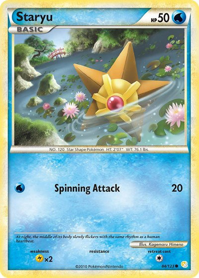 Staryu 84 — HeartGold SoulSilver