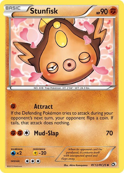 Stunfisk RC12 — Legendary Treasures: Radiant Collections