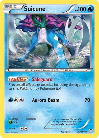 Suicune 20 — Plasma Blast