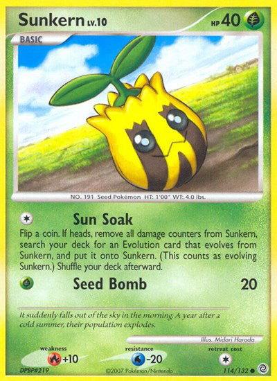 Sunkern 114 — Secret Wonders