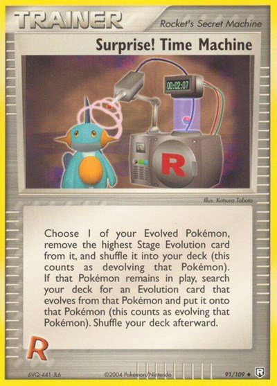 Surprise! Time Machine 91 — EX Team Rocket Returns