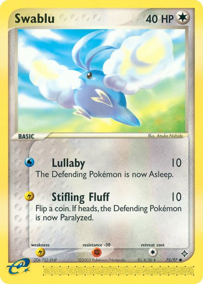 Swablu 75 — EX Dragon