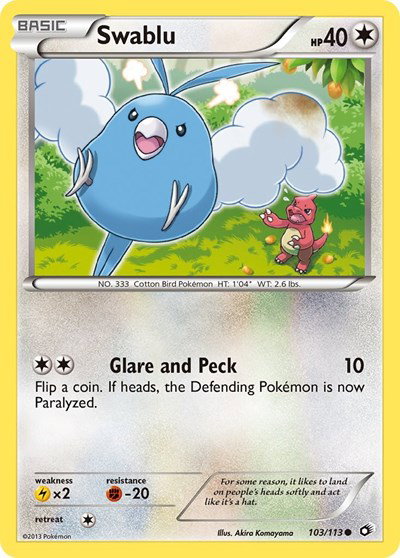 Swablu 103 — Legendary Treasures