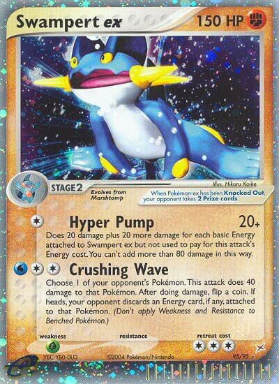 Swampert ex 95 — EX Team Magma vs Team Aqua
