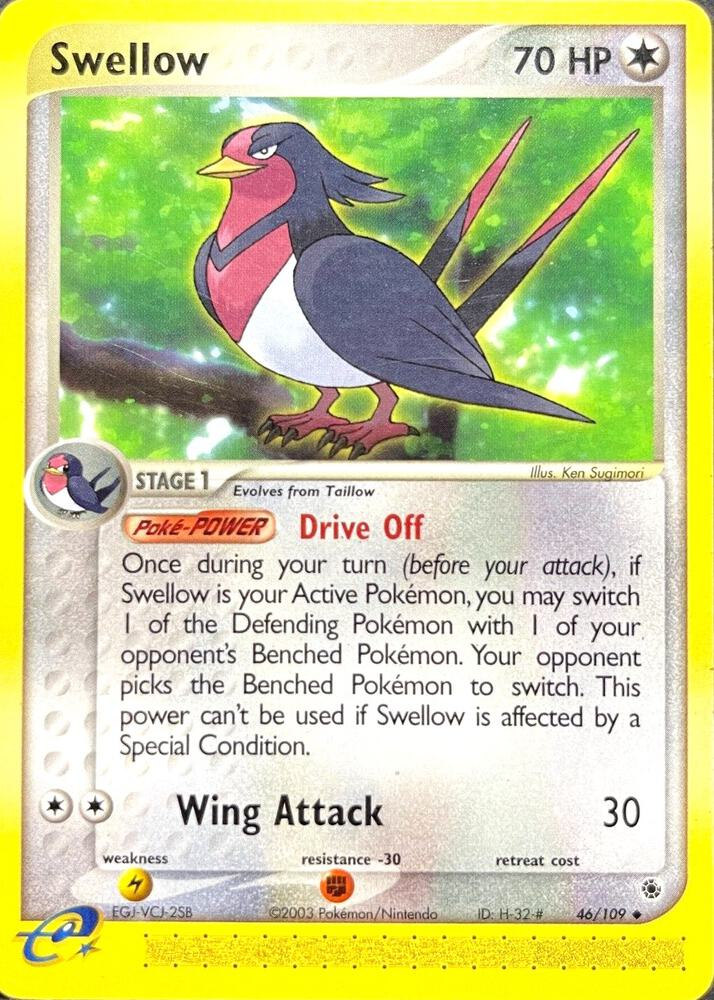 Swellow 46 — EX Ruby & Sapphire