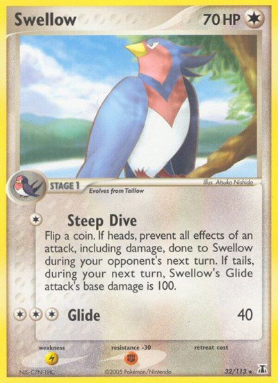 Swellow 32 — EX Delta Species