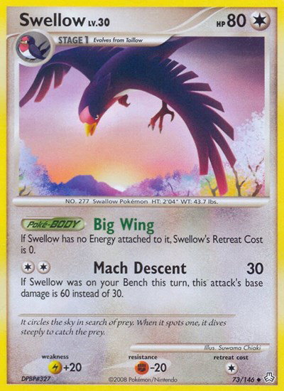 Swellow 73 — Legends Awakened