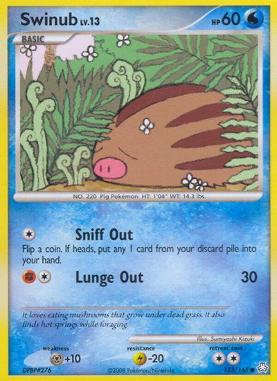 Swinub 123 — Legends Awakened