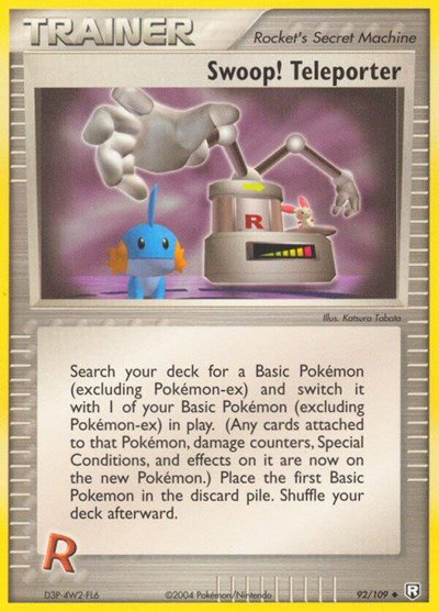 Swoop! Teleporter 92 — EX Team Rocket Returns
