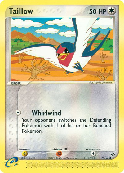 Taillow 76 — EX Dragon