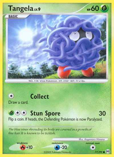Tangela (77) 77/99 — Platinum Arceus