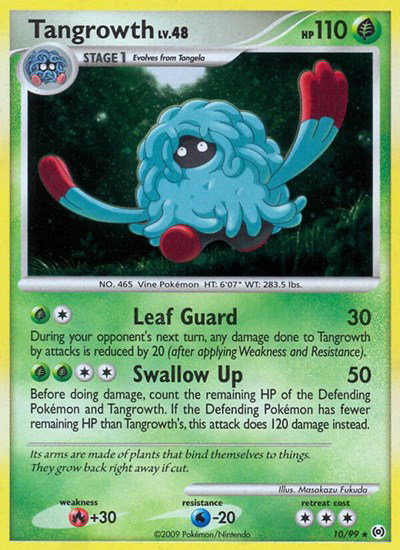Tangrowth 10/99 — Platinum Arceus