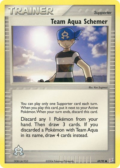team aqua pokemon cards Pokemon Team Aqua’s Kyogre Ex #6/34 main image 1