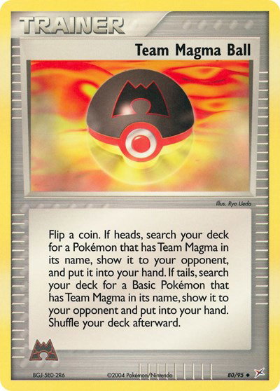 Team Magma Ball 80 — EX Team Magma vs Team Aqua