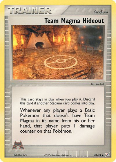 Team Magma Hideout 83 — EX Team Magma vs Team Aqua