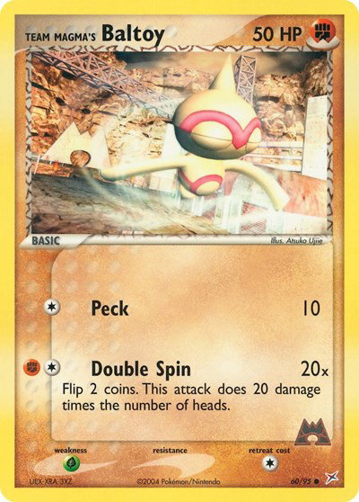 Team Magma's Baltoy (60) 60 — EX Team Magma vs Team Aqua