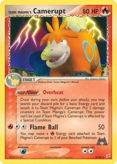 Team Magma's Camerupt 19 — EX Team Magma vs Team Aqua