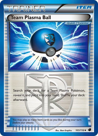 Team Plasma Ball (Team Plasma) 105 — Plasma Freeze