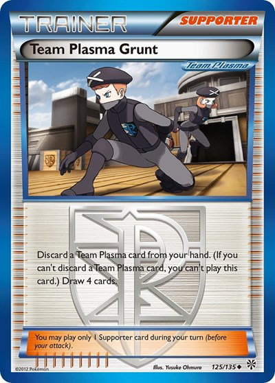 Team Plasma Grunt (Team Plasma) 125 — Plasma Storm