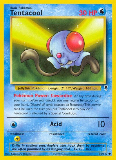 Tentacool 96 — Legendary Collection