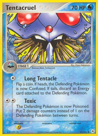 Tentacruel 51 — EX Hidden Legends