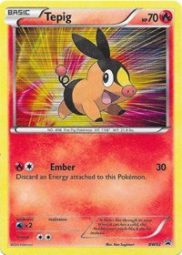 Tepig (BW02) BW02 — Black and White Promos